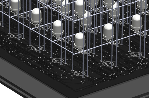 8x8x8 RGB LED 立方体缩略图